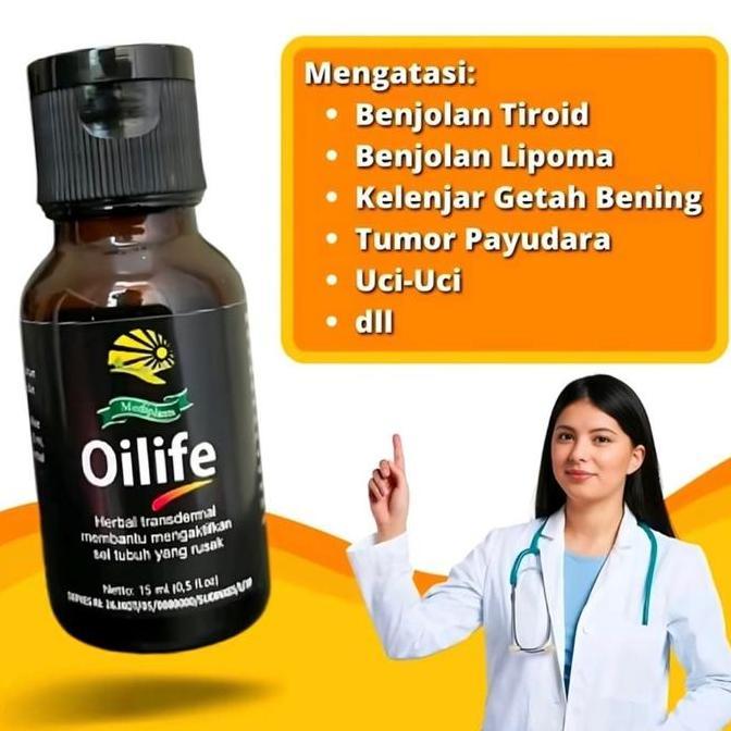 TERLARIS OILIFE - MINYAK OLEH BENJOLAN DI TUBUH ORINAL BPOM
