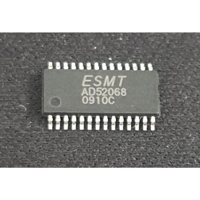 BEJ27 IC ESMT AD52068 2X20W STEREO CLASS-D AUDIO AMPLIFIER DGN POWER LIMIT