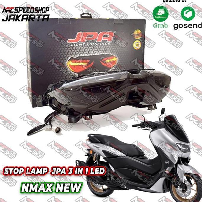 Stoplamp JPA Yamaha Nmax New Lampu Stop TRANSFORMER BLACK SMOKE