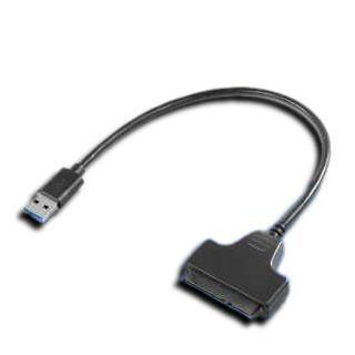 DE5 - Kabel Hardisk External USB 3.0 to SATA HDD SSD Adapter Converter