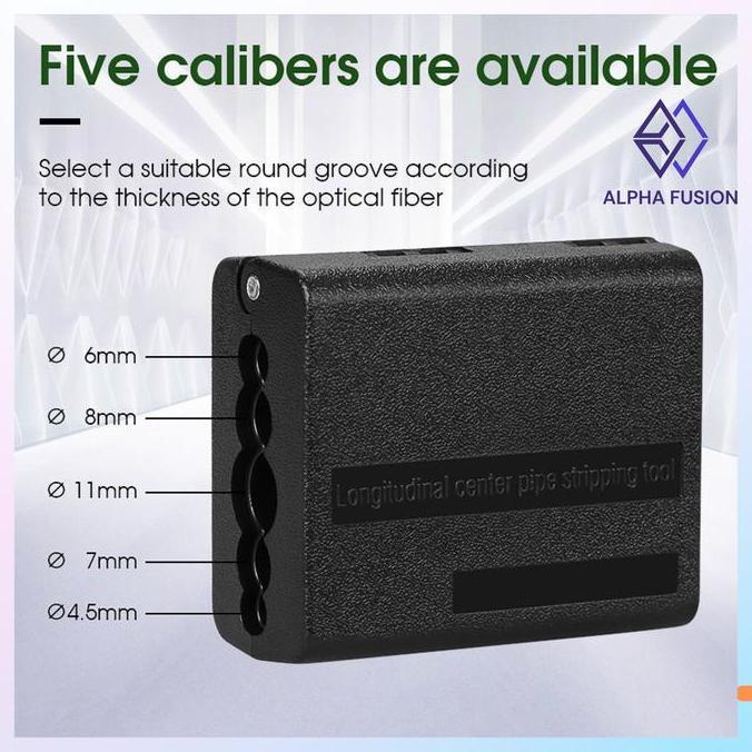 DN31 >> Slitter Tube Stripper Fiber Optic 4.5-11mm Fiber Optic Stripper Pengupas Kabel Listrik dan F