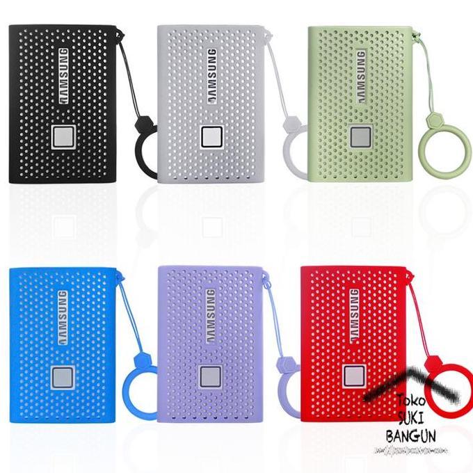 DF32 - Case untuk Samsung Portable SSD T7 External Rubber Breathable Casing Cover
