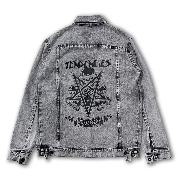 JAKET JEANS Jaket denim sablon jacket jeans pria vintage