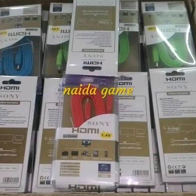 Kabel Hdmi sony 3d / kabel hdmi ps3/ps4 warna