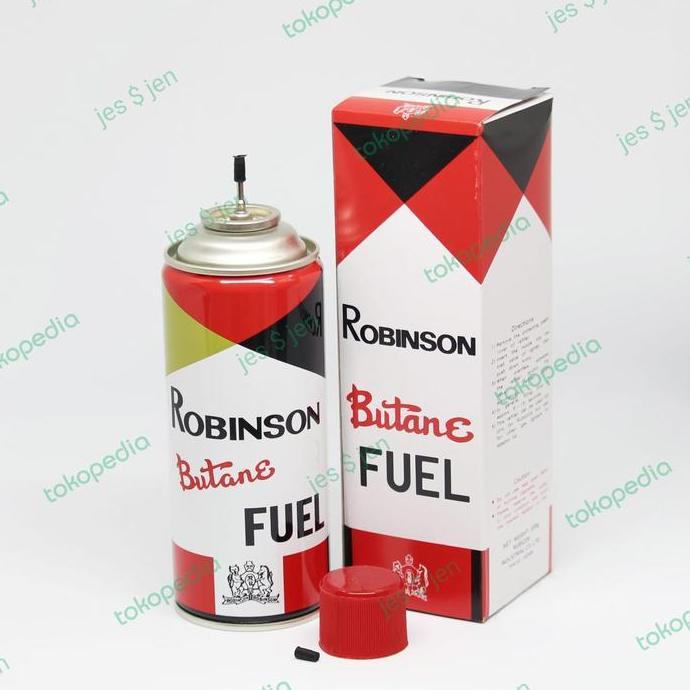 Set- Robinson Butane Gas 220Gr / Gas Isi Ulang Robinson / Gas Robinson 220G