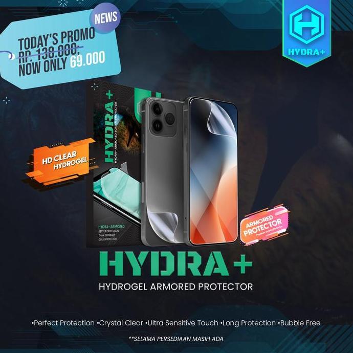 Yumacell- Hydra+ Iphone 12 Pro Max - Anti Gores Hydrogel - Tempered Glass Full