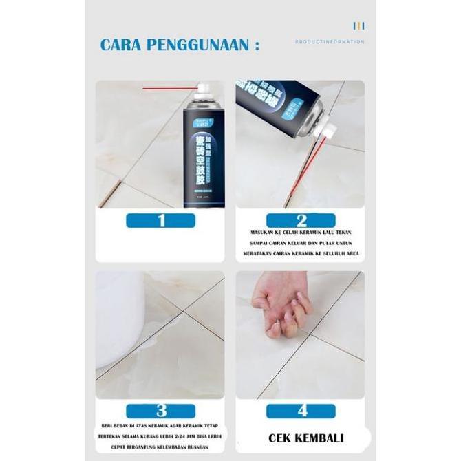 Jayakit- Lem Keramik Kuat Perbaikan Keramik Lem Celah Keramik Tile Reform
