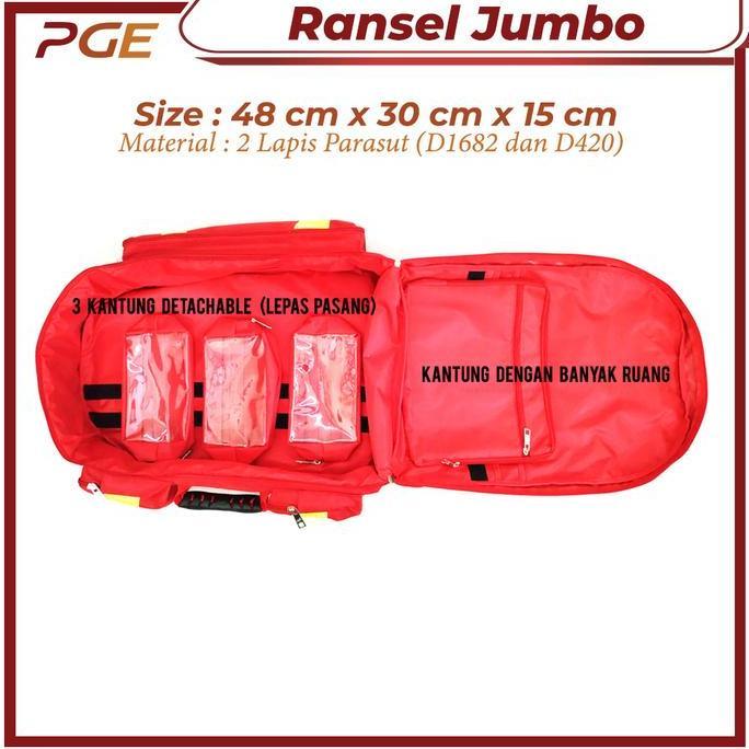 >>>>>] Ransel Jumbo UKGS KIT Tas Perlengkapan Medis Emergency Kit Tas P3K SAR