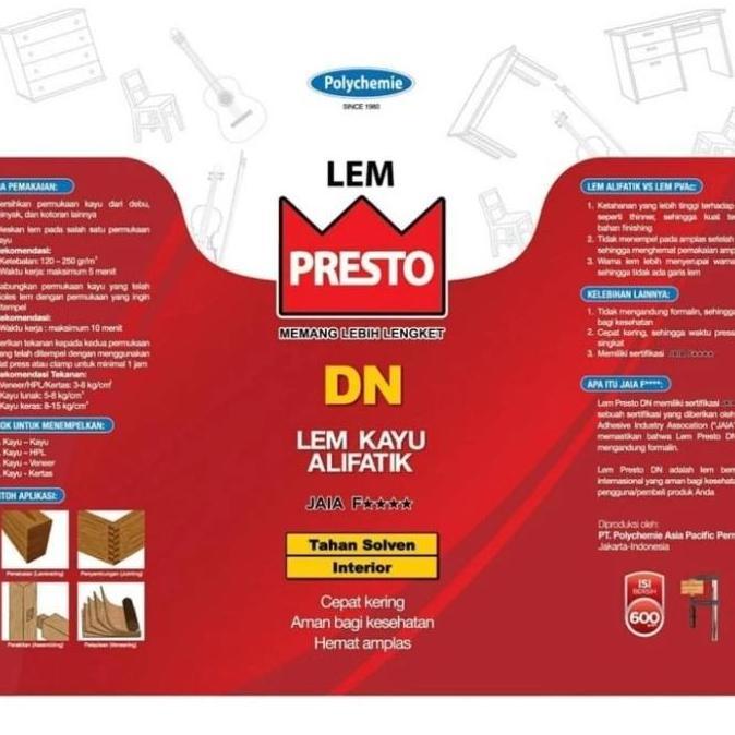 Jayakit- Lem Presto/Lem Kayu Presto Dn 4Kg