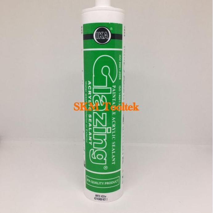 Jayakit- Glazing Acrylic Sealant, Paintable Acrylic Sealant Glazing White (450Gr)