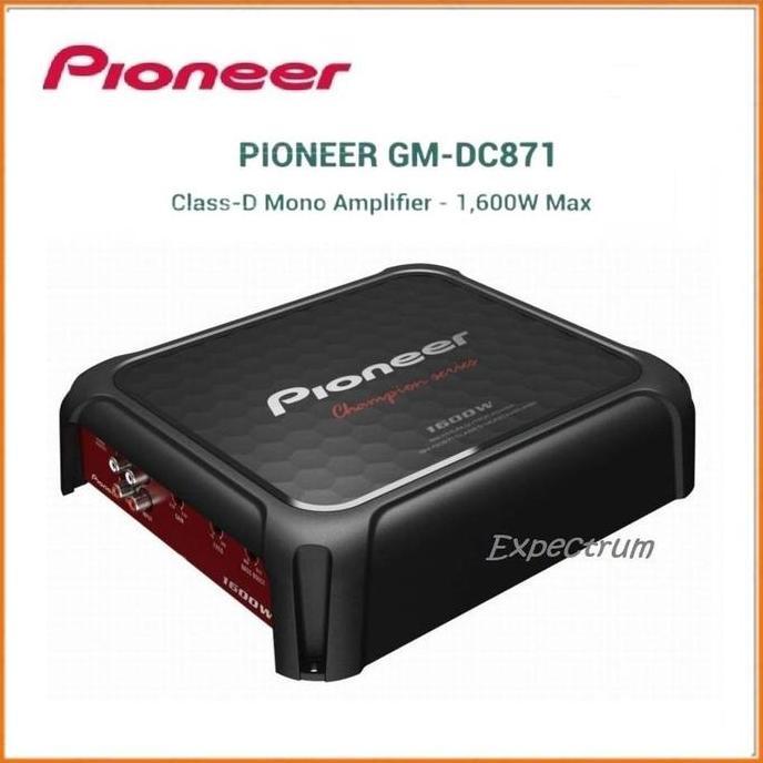 Power Amp MONOBLOCK Pioneer GM DC871 - GM D8701 - GM 8701