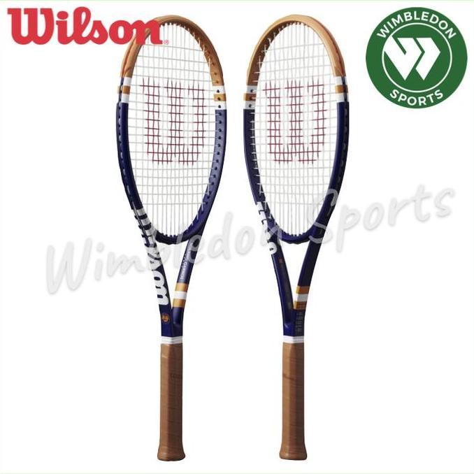 Promo Raket Wilson Blade 98 16x19 v8 Roland Garros 2023 / Wilson Blade 98 RG Diskon