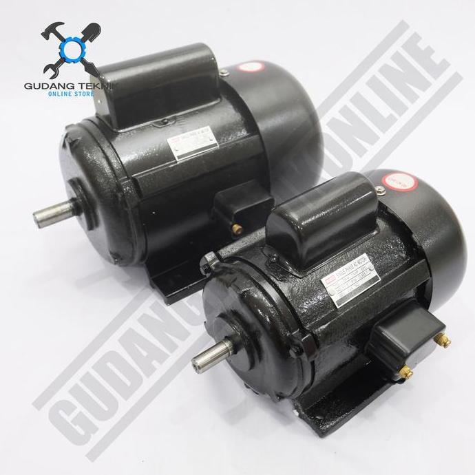 USANVI Dinamo Motor Penggerak 1 Hp 2P 1Ph 3000Rpm BARTEX - Dinamo Elektro Motor BARTEX 1Hp 4P 1 Phas