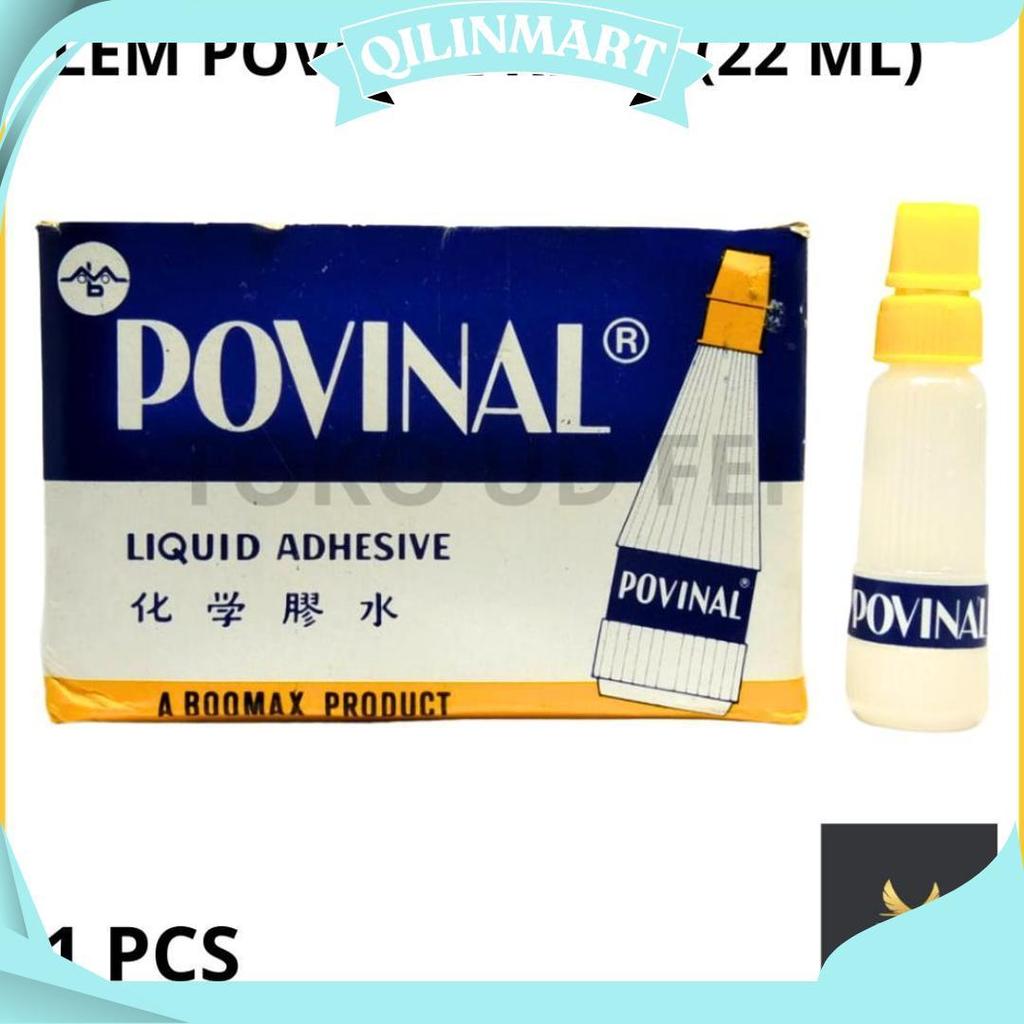 (1 PCS) Lem Povinal/ Lem povinal Kecil/ Lem Povinal Besar/ Lem Povinal 22ml/ Lem Povinal 75ml UDF