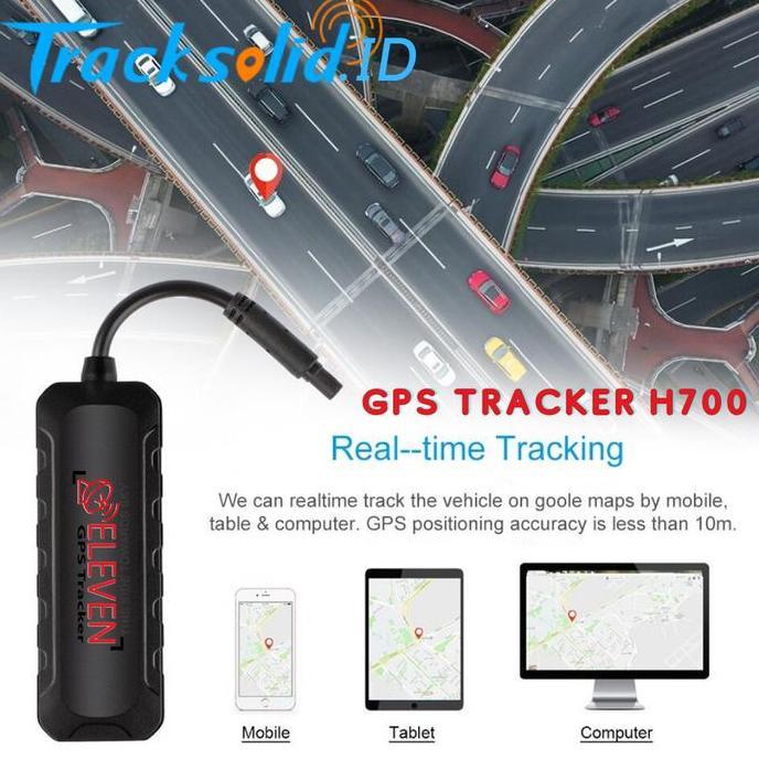 GPS Tracker Mobil / Motor H700 Pelacak Kendaraan