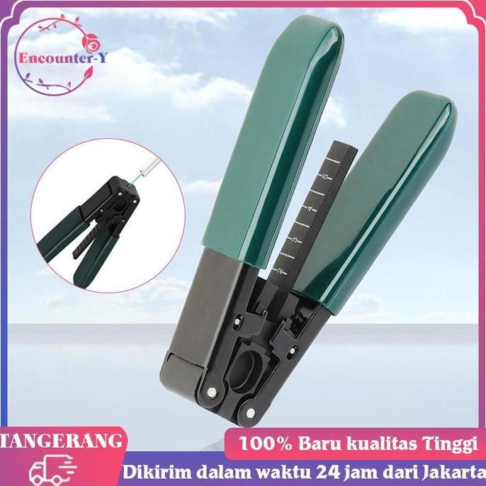PODAMANS Fiber Optic Tool Stripper Tang Stripper Optic Tang Pengupas Kabel FO