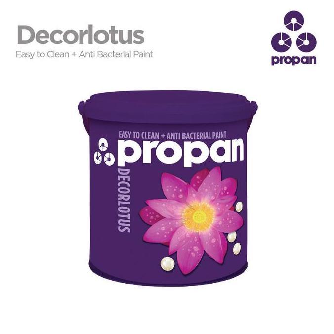 CAT TEMBOK INTERIOR ANTI NODA & BAKTERI PROPAN DECORLOTUS WHITE-9101 2.5L