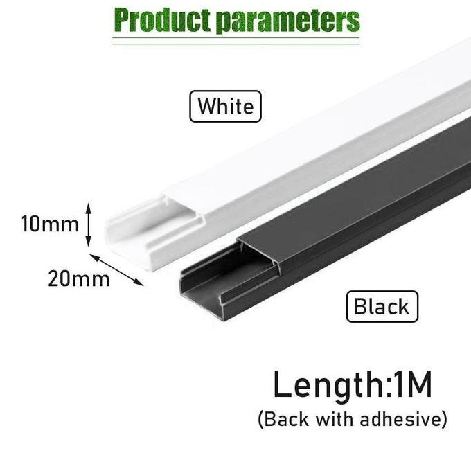 YUZABA 1 Meter Cover Penutup Kabel Dinding / Penutup Cable  / Penutup Kabel Dinding Estetik / Cover 
