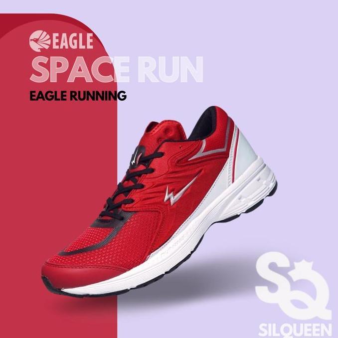 Promo Sepatu Eagle Running Joging Lari Original - Space Run