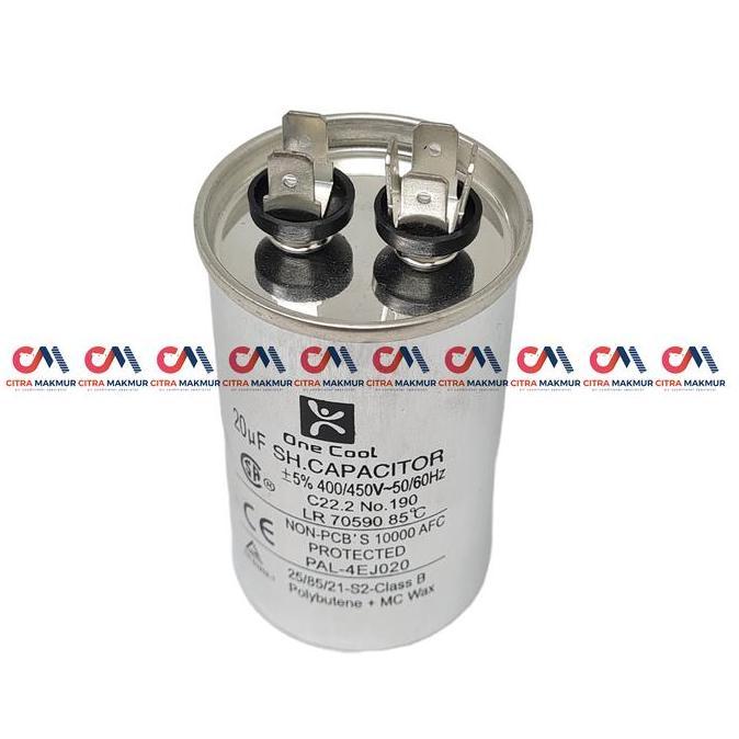 Otokit- Kapasitor Ac 20 Uf Capasitor Outdoor Kompresor Panasonic 1/2 1 Pk Gree