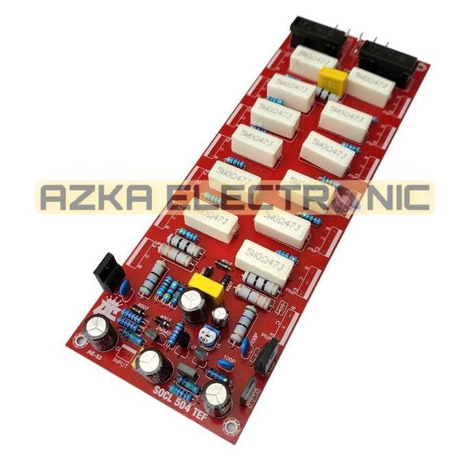 KIT DRIVER POWER AMPLIFIER SOCL 504 TEF PLUS PCB TR FINAL AE-53 RESTOCK