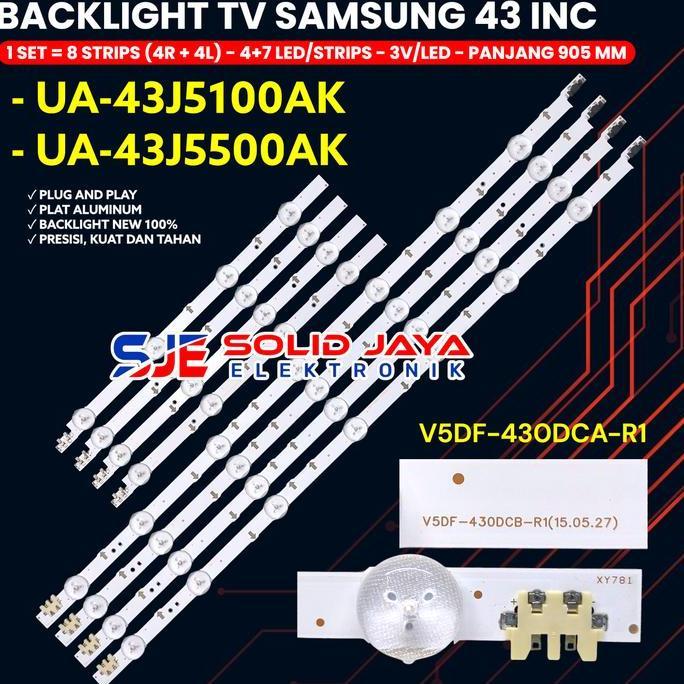 BACKLIGHT TV LED SAMSUNG 43 INCH 43J5100 43J5500 UA43J5100 UA43J5500 11K UA-43J5100 UA-43J5500 43J B