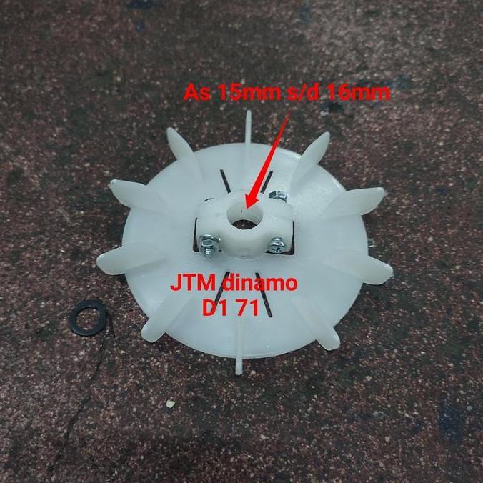 D1 71-External Fan -Kipas Electro Motor-Kipas Dinamo Motor Asli