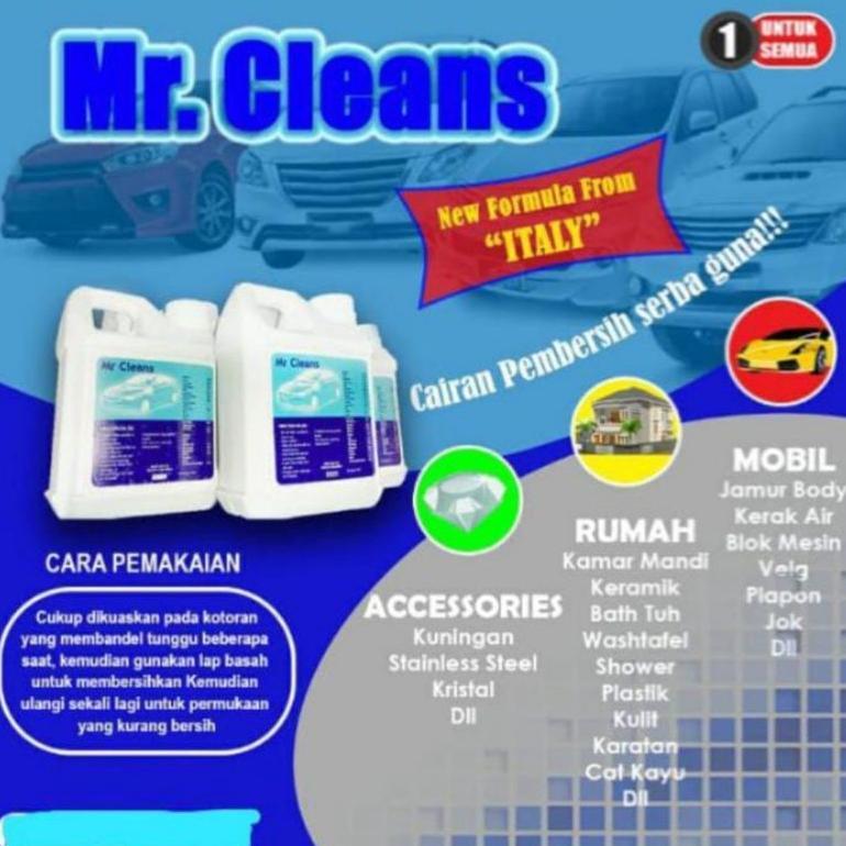 Mr. Cleans Pembersih Ajaib Serbaguna 500ml/1000ml Promo