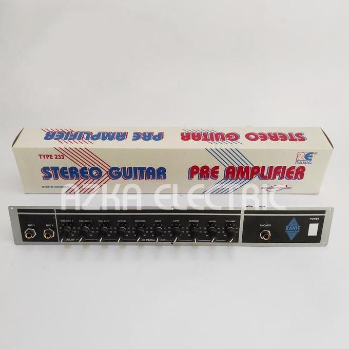KIT TONE CONTROL PRE AMPLIFIER GUITAR STEREO HARGA KHUSUS