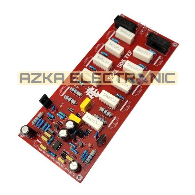 KIT DRIVER POWER AMPLIFIER SOCL 506 TEF PLUS PCB TR FINAL AE-51 RESTOCK