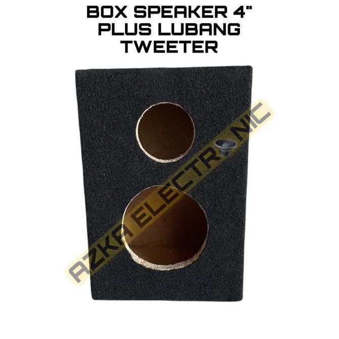 BOX SPEAKER 4 INCH PLUS LUBANG TWEETER FORSALE