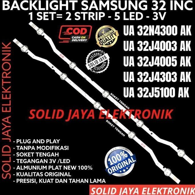 BACKLIGHT TV LED SAMSUNG 32 IN UA32N4300 UA32J4003 UA32J5100 LAMPU BL SAMSUNGG RESTOCK