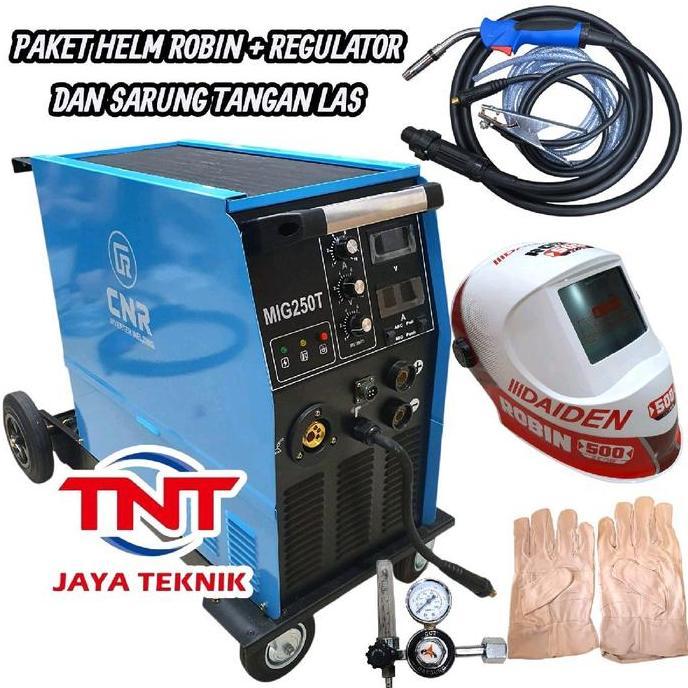 Mesin Las Co2 Cnr Mig 250 T / Trafo Las Inverter Co2 Cnr Mig 250T Terbaru 