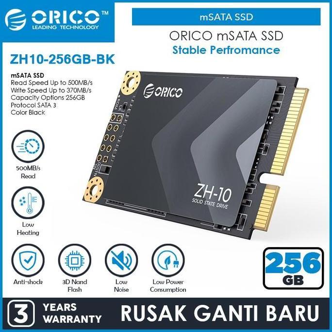 Bestseller- ORICO mSATA SSD 256GB - ZH10