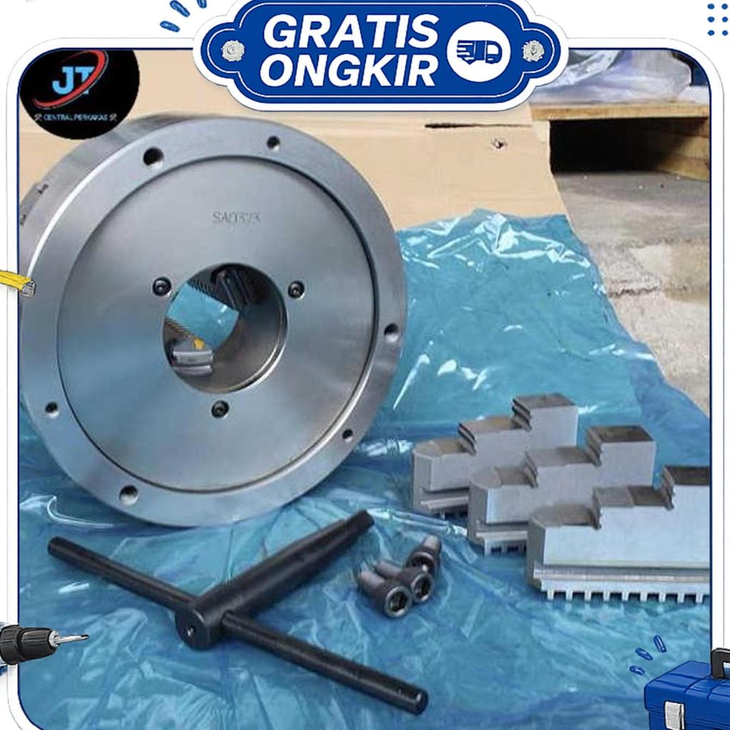 Chuck Bubut 4" (3Jaw) | Claw Bubut | Catok Kepala Bubut (Bola Dunia)
