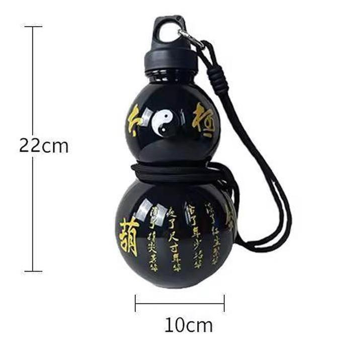 IUMAORI Holo Labu Feng Shui Botol Air Labu Botol Minuman Serbaguna