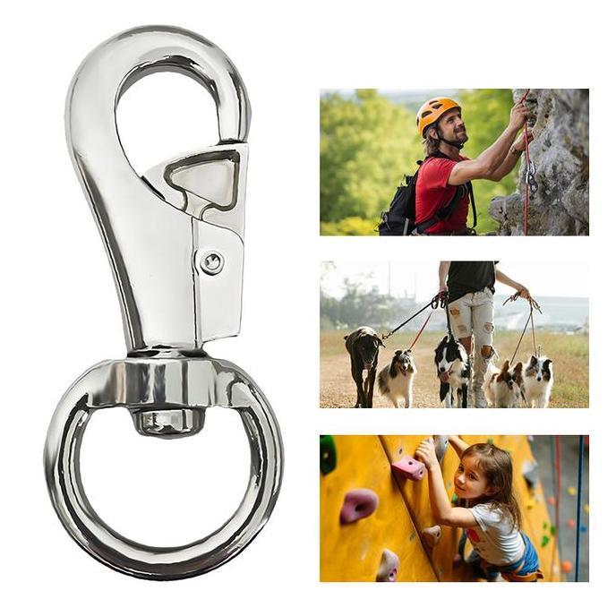 KANJALO BULL SWIVEL EYE BOLT SNAP HOOK HOOK BESAR KAITAN ANJING Besar