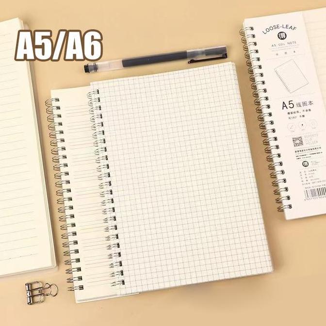 BEZEIN NOTEBOOK VINTAGE A5 JURNAL BOOKPAPER GRID JURNAL BOOKPAPER GRID A6/A5