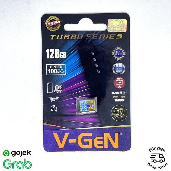 VGEN Micro SD Card Turbo Series | Memory Card | 128GB