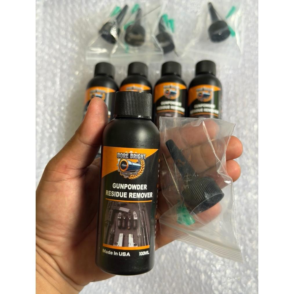 Gun powder residu remover bonus tali( cairan pembersih alur laras dari residu & kotoran ) Promo