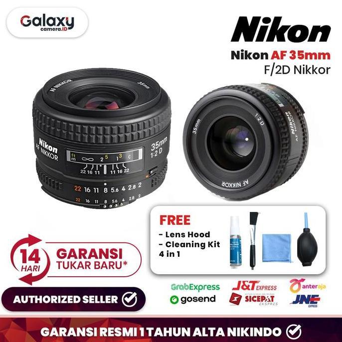 Ready Lensa Nikkor AF 35mm F2 D Non Cod