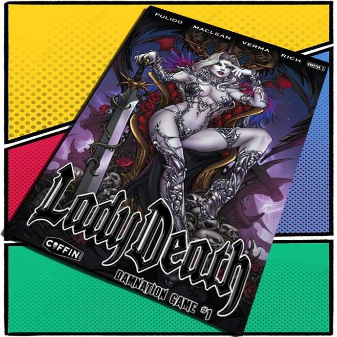 BUKU KOMIK LADY DEATH 1-10 VA99
