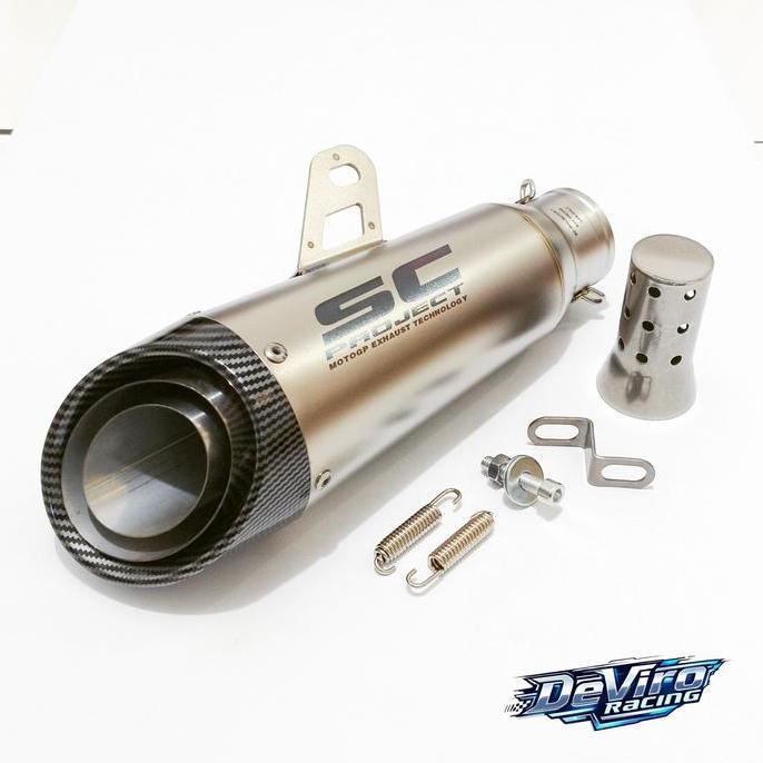 // Silincer Knalpot Sc-Project S1 Import Inlet 50 51 *