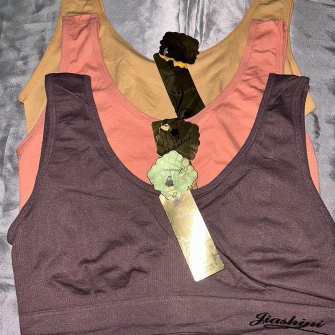 Xie- Miniset Remaja Nita Jumbo Bahan Rajut Free Size Jiashini Ld 110 Tanpa Busa