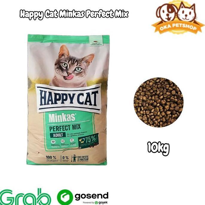 Happy Cat Minkas Perfect Mix 10kg/Happy Cat Minkas Mix/HappyCat/GOJEK