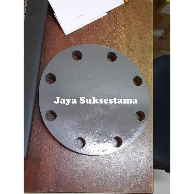 BLIND FLANGE 6" INCH PVC / FLANGE BUTA PVC JIS 10K READY