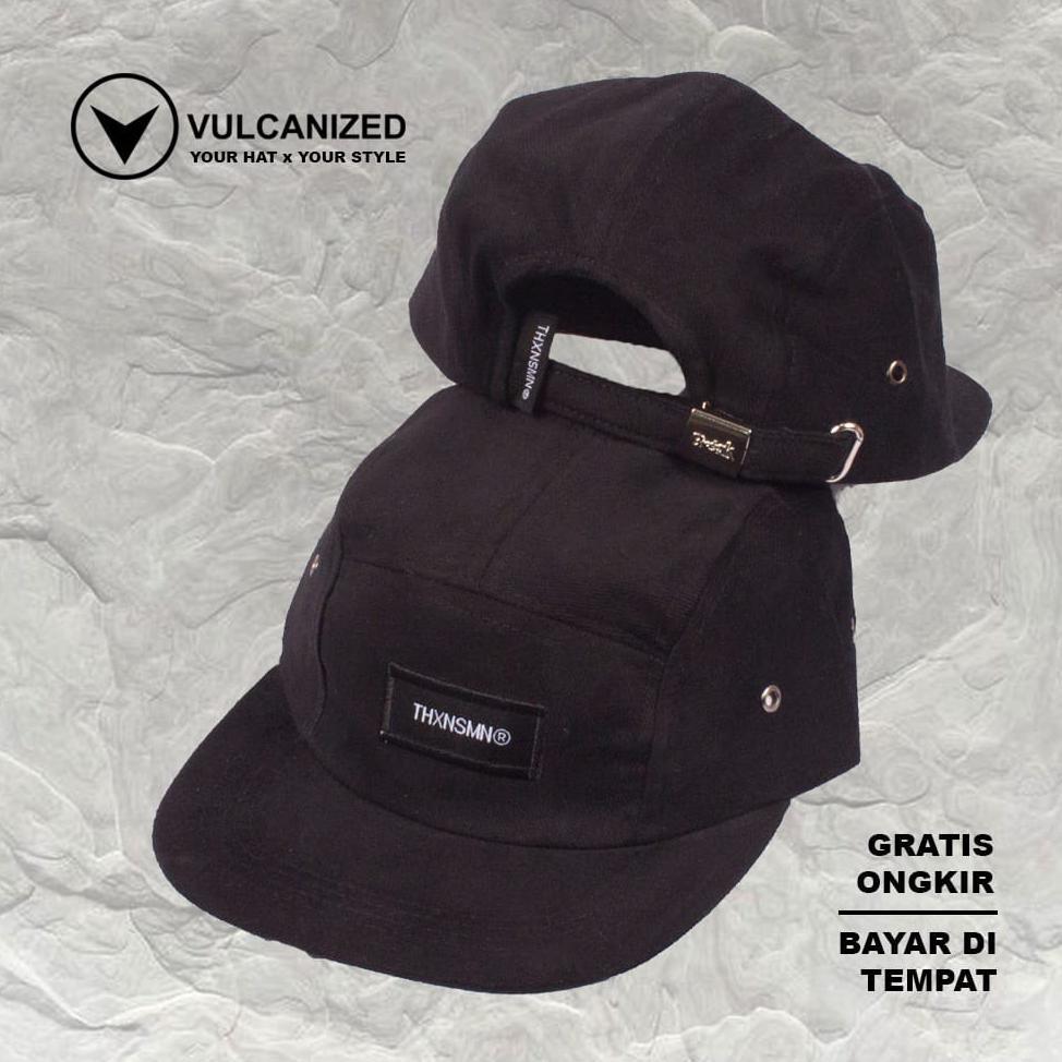 Diskon Topi 5 Panel Pria Wanita Cap Thxnk Distro Original Topi Lima Panel Pria
