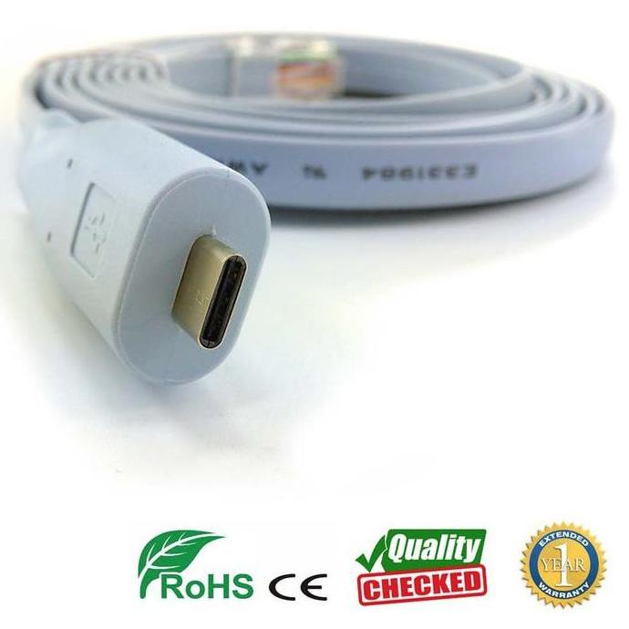 FTDI Type C USB RS232 to RJ45 Console Cable Cisco Fortinet Macbook Mac
