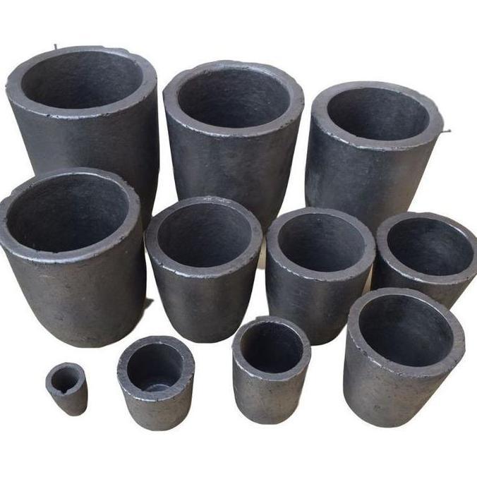 MUVAC Graphite Crucible 3#/6#/10# Melting Pot Graphite Untuk Peleburan Emas Tembaga Perak Perunggu T