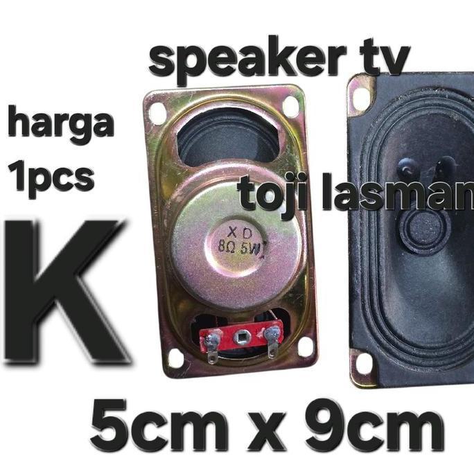 SPEAKER TV KECIL SPEKER SOUND LOUDSPEAKER SPK SUARA TV KECIL YD FULL RANGE 50MM 5X9 CM 5CM X 9CM TEL